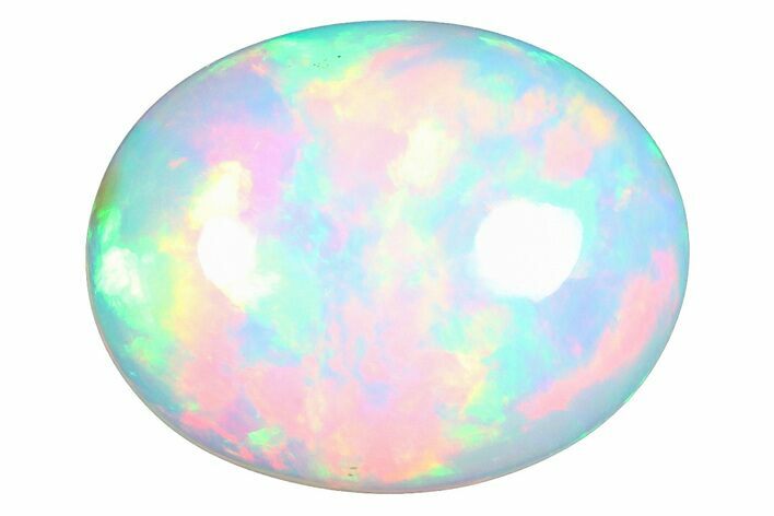 Polished Precious Ethiopian Fire Opal Cabochon ( grams) #369164